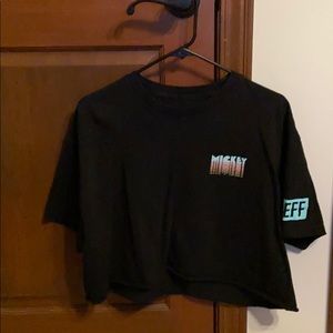 Cropped Disney shirt